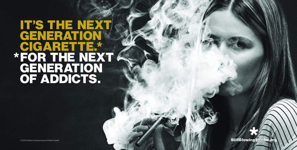 The California Tobacco Control Campaign Goes Back To The Future With E Cigarette Ads Reminiscent